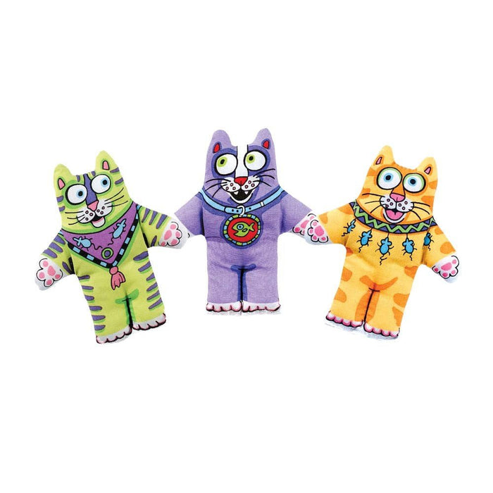 FAT CAT Classic Kitten Little Catnip Toy Assorted 1ea/One Size - Petsplace.store