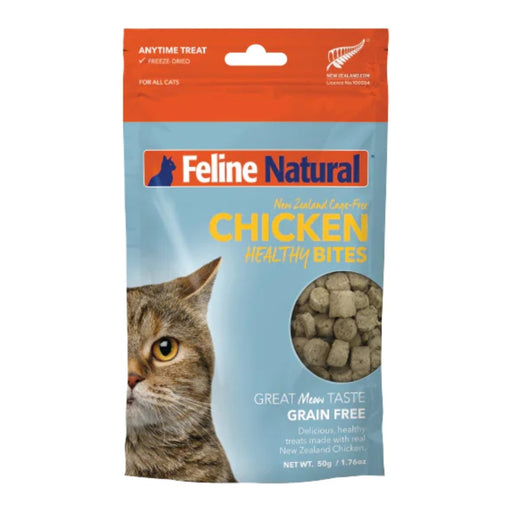 Feline Natural Cat Freeze - Dried Healthy Bites Chicken 1.76oz. - Petsplace.store