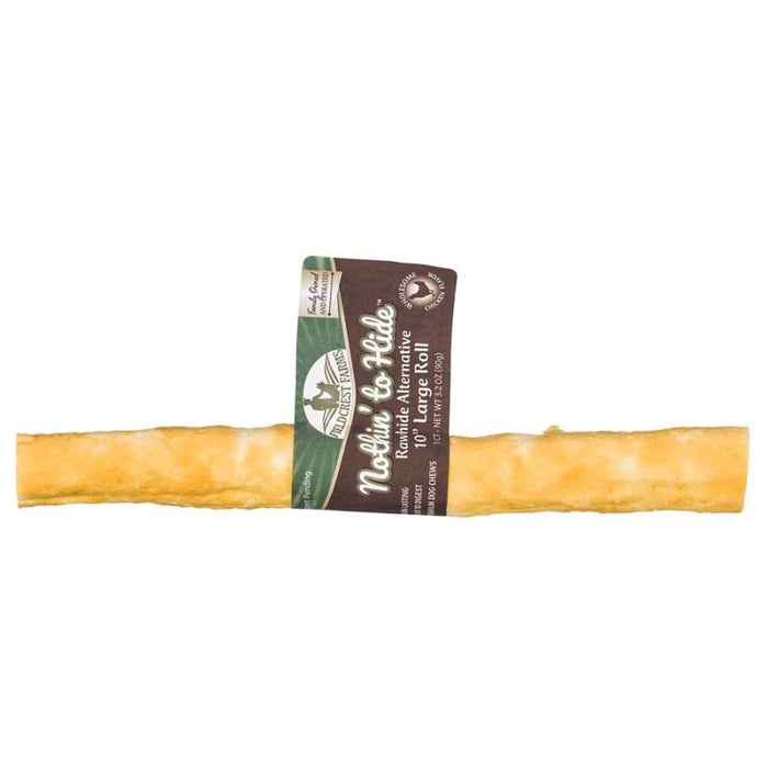 Fieldcrest Farms Nothin' To Hide Roll Dog Treat Chicken 24ea/10 in, LG, 1 pk - Petsplace.store