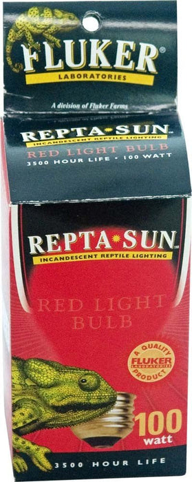 Fluker's Repta - Sun Incandescent Reptile Red Heat Bulb 1ea/150 W - Petsplace.store