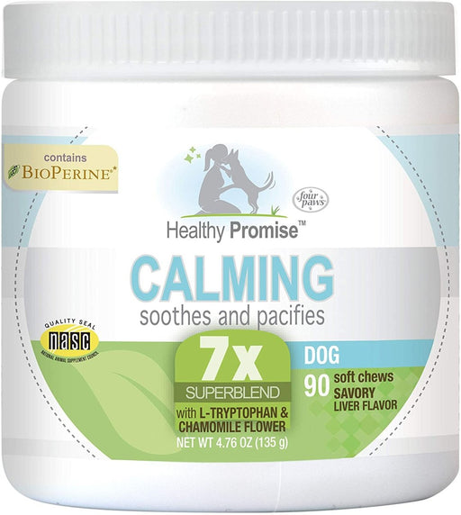 Four Paws Healthy Promise Calming Chews for Dogs Calming 1ea/90 ct - Petsplace.store