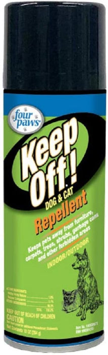 Four Paws Keep Off! Indoor and Outdoor Cat and Dog Repellent 1ea/10 oz - Petsplace.store