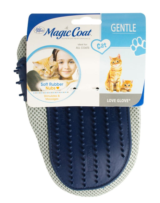Four Paws Love Glove Grooming Mitt for Cats - Petsplace.store