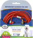 Four Paws Medium Weight Dog Tie Out Cable Red 1ea/15 ft - Petsplace.store