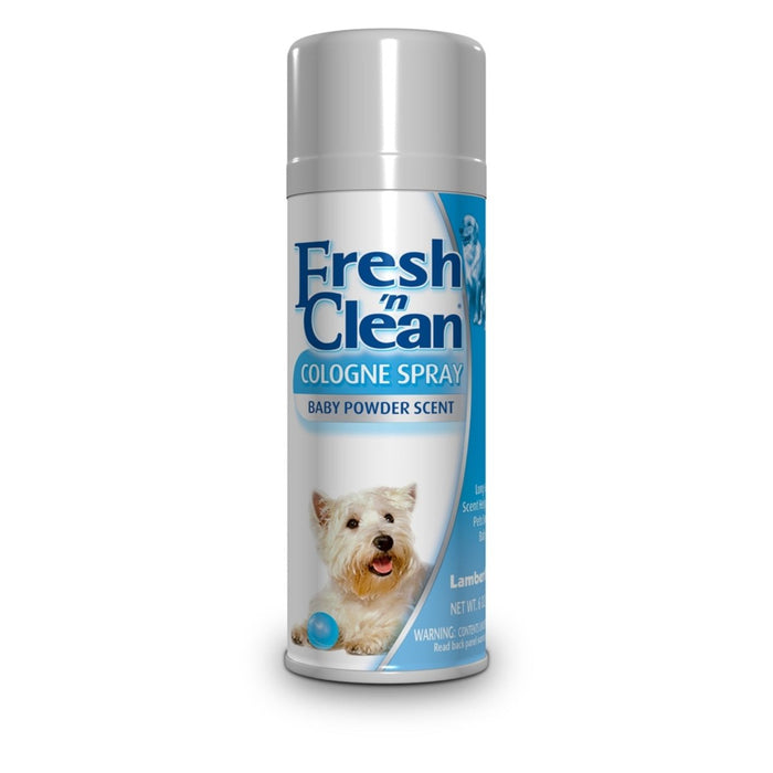 Fresh N Clean Baby Powder Scent Cologne Spray for Dogs 1ea/6 oz - Petsplace.store