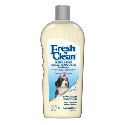 Fresh N Clean Protein Infused Oatmeal N Baking Soda Conditioner 1ea/18 fl oz - Petsplace.store