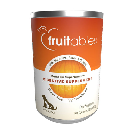 Fruitables Pumpkin Digestive Supplement 1ea/15 oz - Petsplace.store