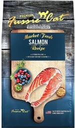 **Fussie Cat 10Lb Salmon Market Fresh - Petsplace.store