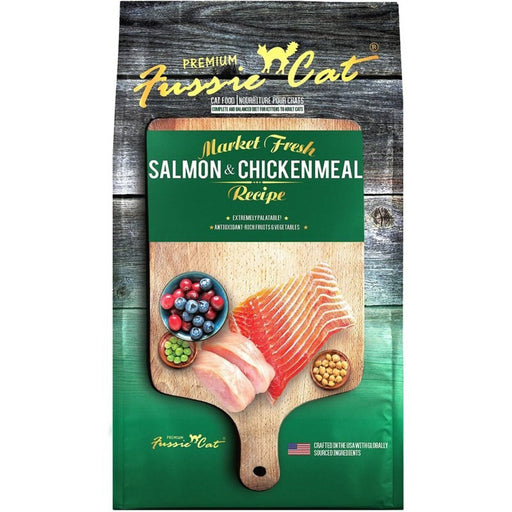 **Fussie Cat 4Lb Salmon Chickenmarket Fresh - Petsplace.store