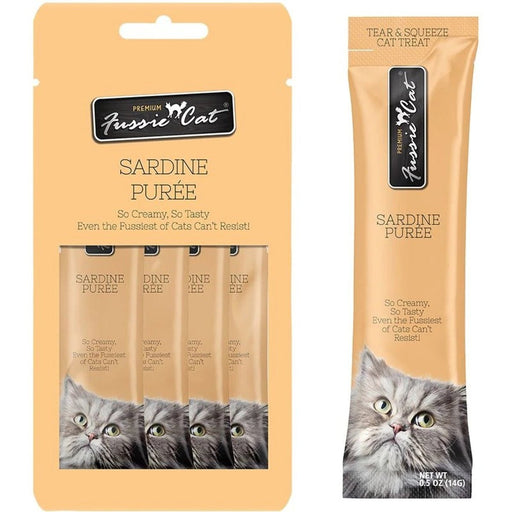 **Fussie Cat Puree Sardine 2oz/18count - Petsplace.store