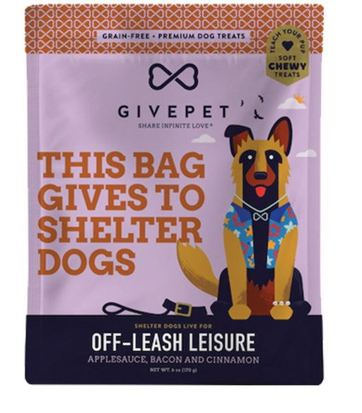 Givepet Dog Grain Free Free Off - Leash Leisure 6oz. - Petsplace.store