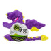 Godog Dragons Squeaky Plush Dog Toy Purple Small - Petsplace.store