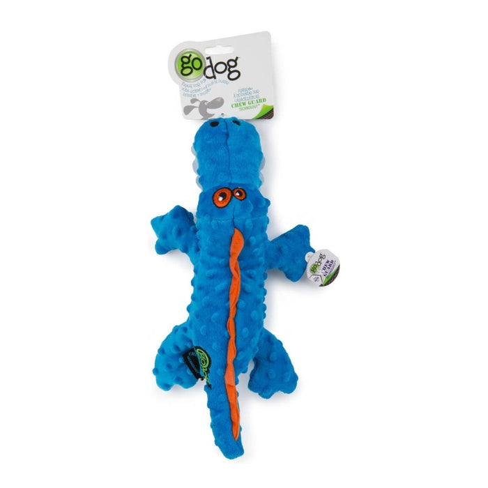 Godog Gators Dog Toy Blue Large - Petsplace.store