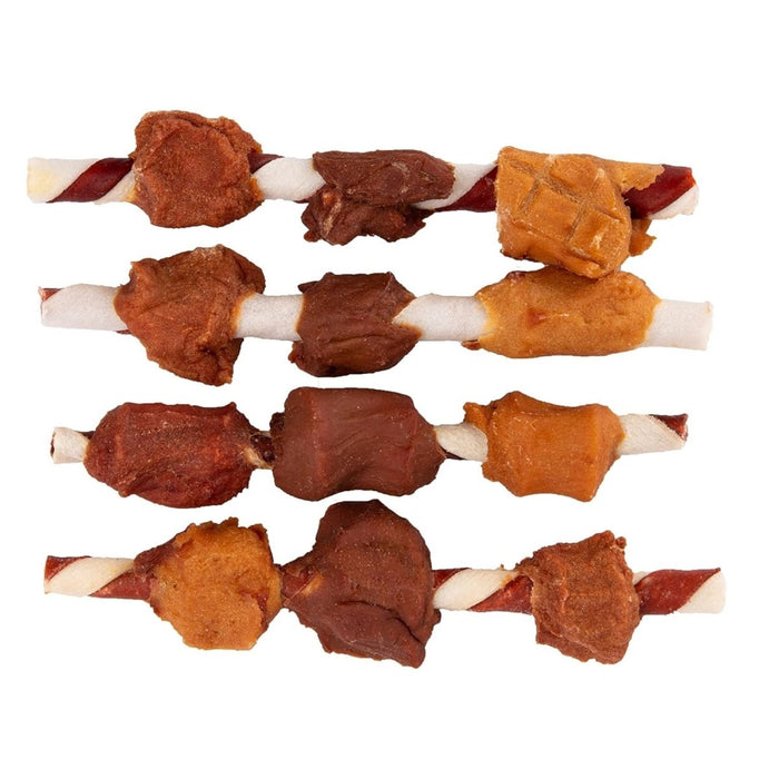 Good 'N' Fun Triple Flavor Kabobs Chicken/Duck/Liver 4oz. - Petsplace.store