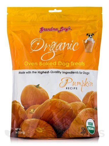 Grandma Lucys Dog Organic Baked Pumpkin Treat 14 oz. - Petsplace.store