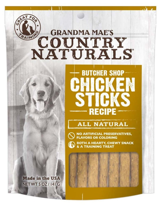 Grandma Mae's Country Naturals Grain Free Chicken Sticks Dog Treats 1ea/5 oz - Petsplace.store