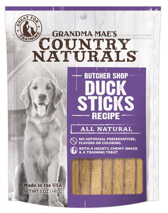 Grandma Mae's Country Naturals Grain Free Duck Sticks Dog Treats 1ea/5 oz - Petsplace.store