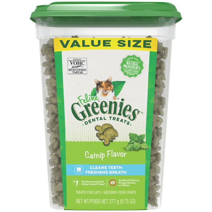 Greenies Feline Adult Cat Dental Treats Catnip 1ea/9.75 oz - Petsplace.store