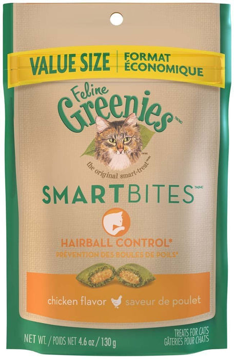 Greenies Feline SmartBites Healthy Indoor Cat Treats Chicken 1ea/4.6 oz - Petsplace.store