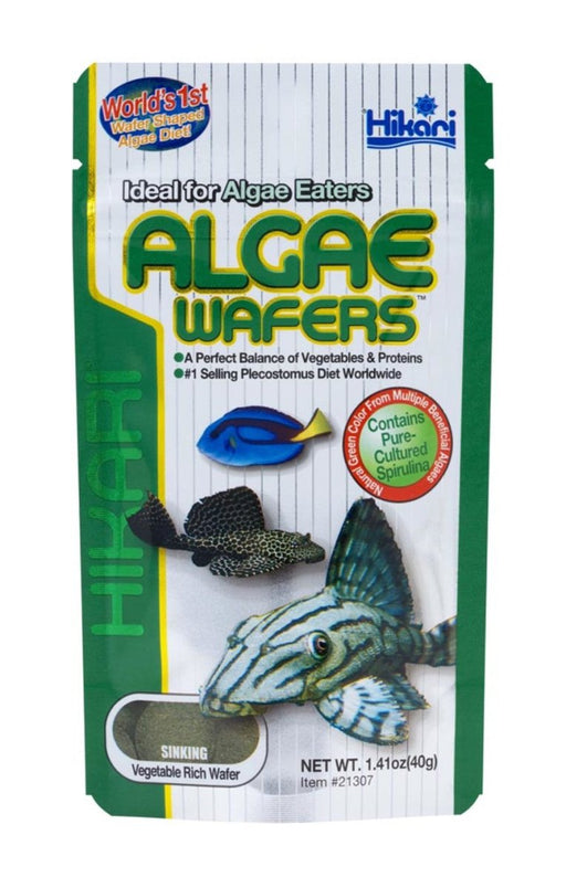 Hikari USA Algae Wafers Rapidly Sinking Wafer Fish Food 1ea/1.41 oz - Petsplace.store