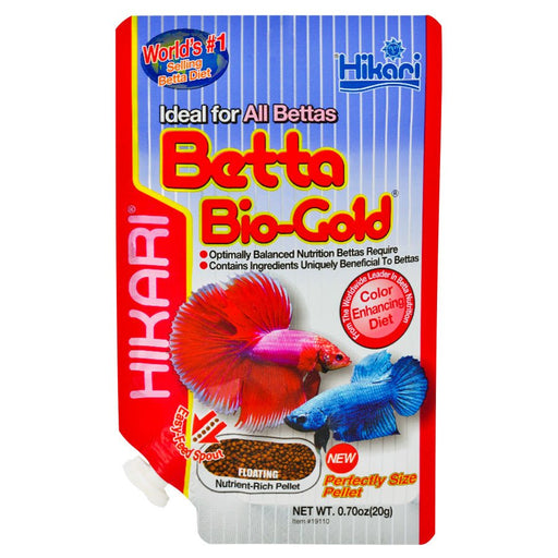 Hikari USA Betta BioGold Pellets Fish Food 1ea/0.7 oz - Petsplace.store