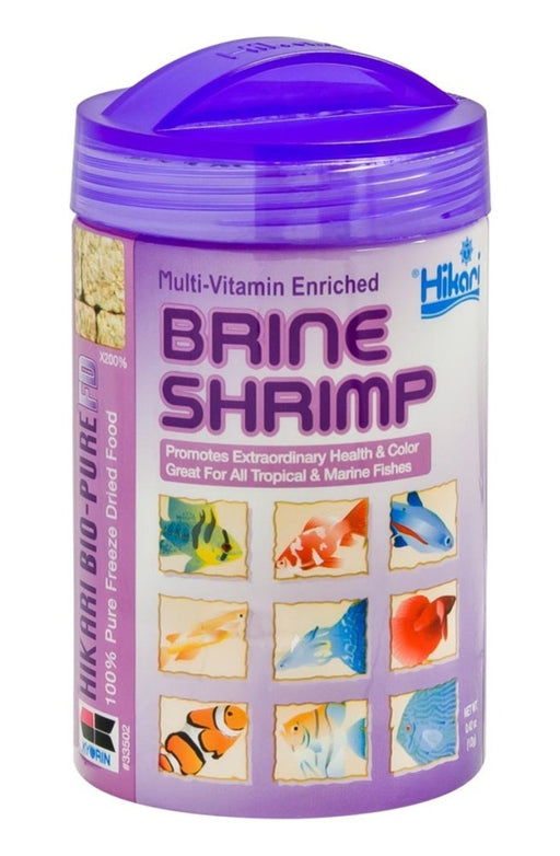 Hikari USA Bio - Pure Freeze Dried Brine Shrimp Fish Food 1ea/0.42 oz - Petsplace.store