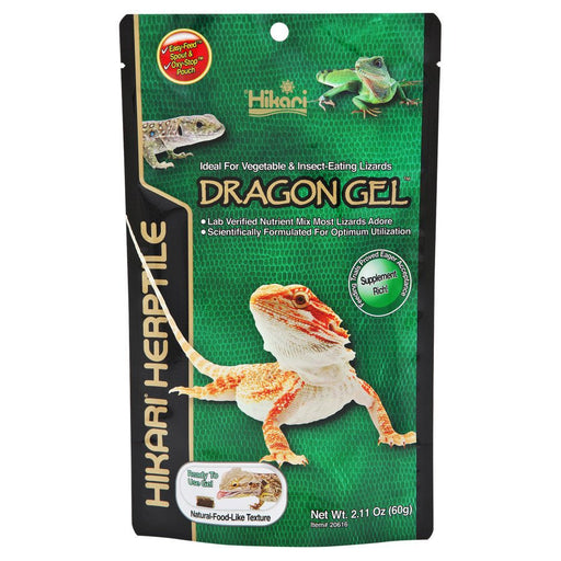 Hikari USA Herptile DragonGel™ Reptile Food 1ea/2.11 oz - Petsplace.store