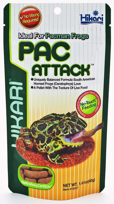 Hikari USA Packman Frog PAC Attack Wet Food 1ea/1.41 oz - Petsplace.store