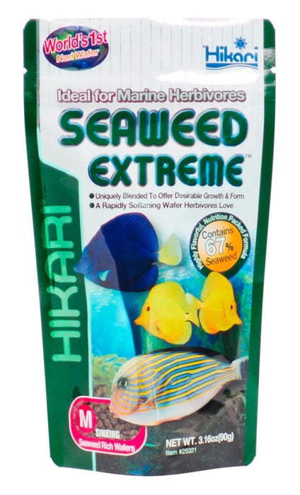 Hikari USA Seaweed Extreme Wafer Fish Food 1ea/3.16 oz, MD - Petsplace.store