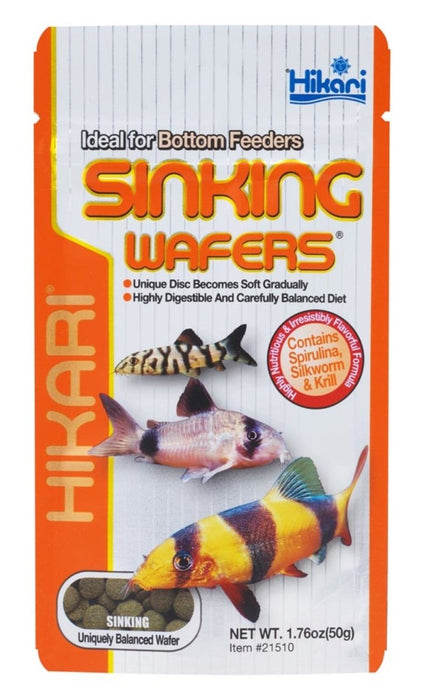 Hikari USA Sinking Wafers Rapidly Sinking Wafer Fish Food 1ea/1.76 oz - Petsplace.store