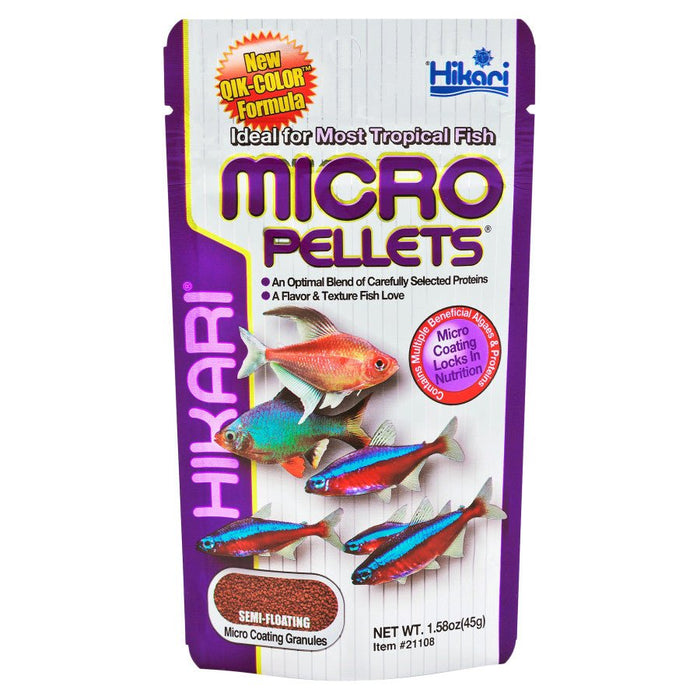 Hikari USA Tropical Pellets Fish Food 1ea/1.58 oz - Petsplace.store