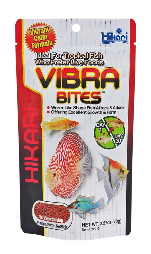 Hikari USA Vibra Bites Tropical Fish Food 1ea/2.57 oz - Petsplace.store