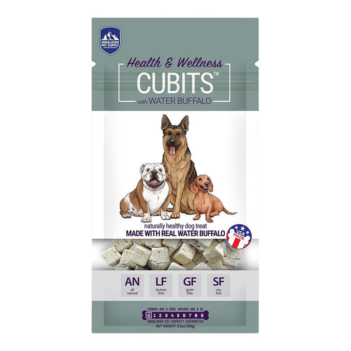 Himalayan Dog Chew Dog Cubits With Water Buffalo 3.5oz. - Petsplace.store