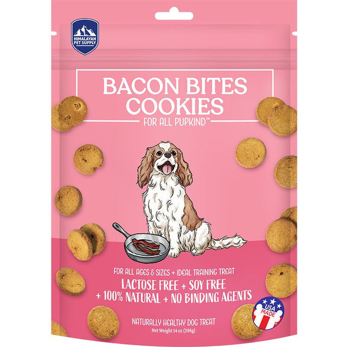 Himalayan Dog Cookies Bacon Bits 14oz. - Petsplace.store