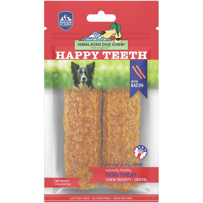 Himalayan Dog Happy Teeth Bacon Large - Petsplace.store