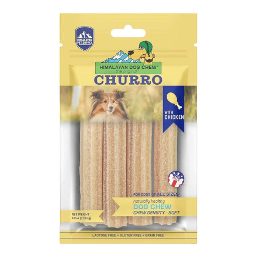 Himalayan Dog Yaky Churro Chicken 4oz. - Petsplace.store