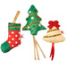 Holiday Festive Catnip Toys Asst 4in. - Petsplace.store