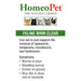 HomeoPet Feline WRM Clear 1ea/15 ml - Petsplace.store