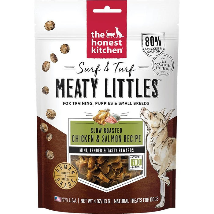 Honest Kitchen Dog Surf And Turf Meaty Lils Chicken 4oz. - Petsplace.store