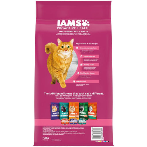 IAMS Proactive Health Urinary Tract Health Adult Dry Cat Food Chicken 1ea/7 lb - Petsplace.store