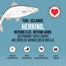 Icelandic Cat Herring Whole Fish 1.5oz. - Petsplace.store