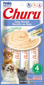 **Inaba Cat Churu Puree Tuna 0.52 Oz/6Ct - Petsplace.store