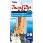 **Inaba Cat Grill Fil Tuna/Scalop Broth 0.5Oz/6Ct. - Petsplace.store