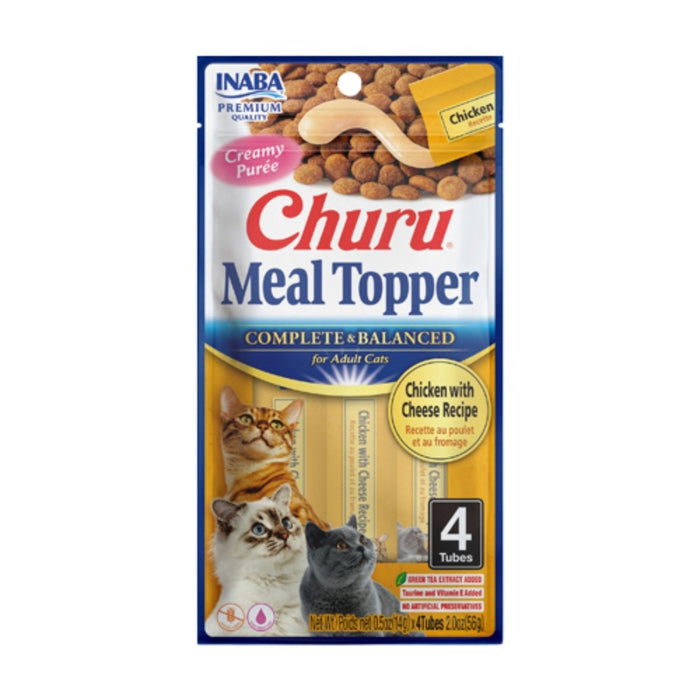 **Inaba Churu Meal Topper C 2oz./6 Chicken Cheese - Petsplace.store