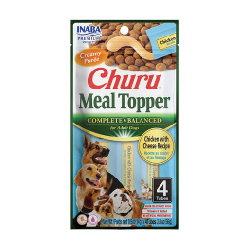 **Inaba Churu Meal Topper D 2oz./6 Chicken Cheese - Petsplace.store