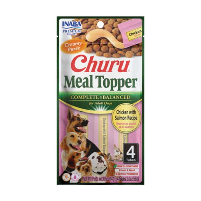 **Inaba Churu Meal Topper D 2oz./6 Chicken Salmon - Petsplace.store