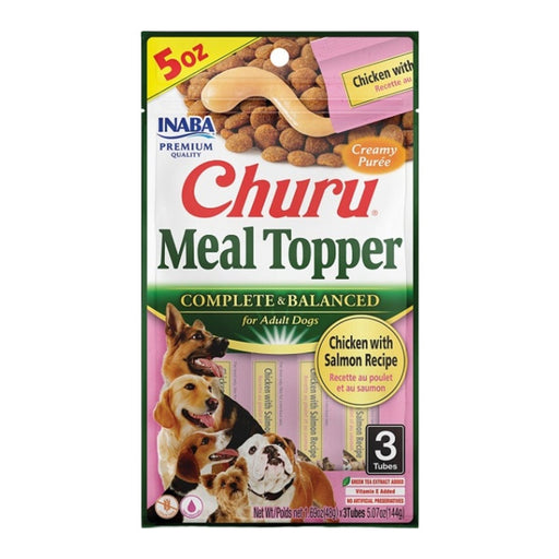 **Inaba Churu Meal Topper D 5.07oz./6 Chicken Slmn - Petsplace.store