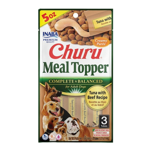 **Inaba Churu Meal Topper D 5.07oz./6 Tuna Beef - Petsplace.store