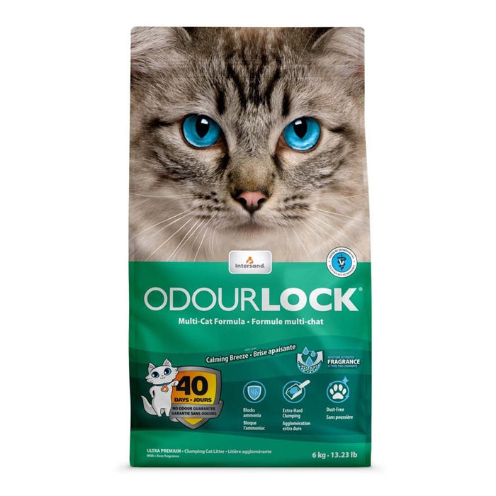 Intersand Odorlock Calming Breeze Cat Litter 1ea/13.2 lb - Petsplace.store