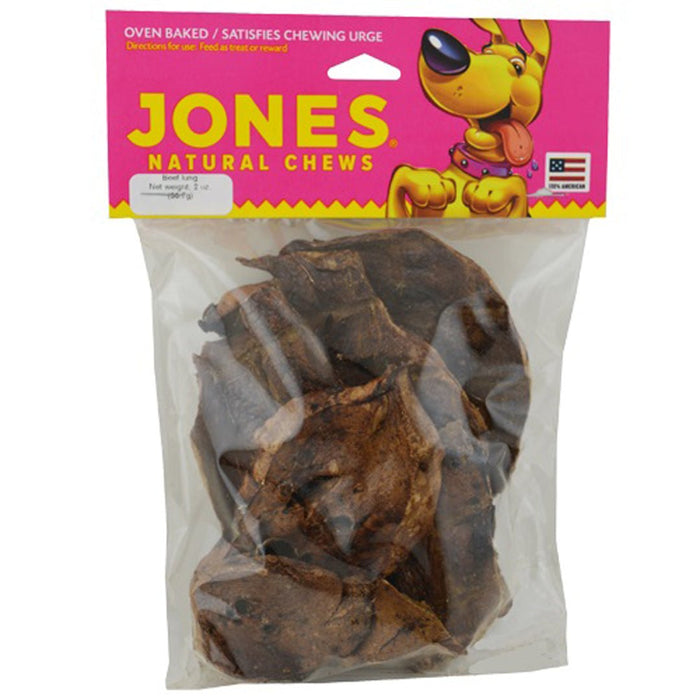 **Jones Lamb Lung Puffs 8oz./12 - Petsplace.store